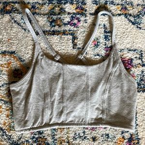 Forever 21 Grey Sports Bra